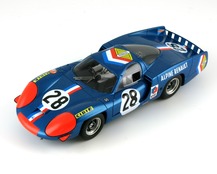 Alpine Renault A220 n°28, 3/4 avant droit