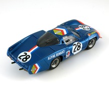 Alpine Renault A220 #28, 3/4 rear right