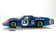 Alpine Renault A220 #28, left profile