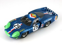 Alpine Renault A220 n°29, 3/4 avant gauche