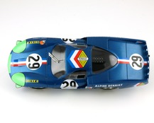 Alpine Renault A220 n°29, vue du dessus