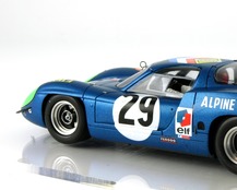 Alpine Renault A220 n°29, détails avant gauche