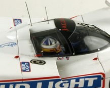 Jaguar XJR-14 n°2 Winner Road Atlanta 1992 - cockpit details