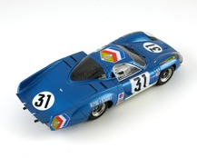 Alpine Renault A220 n°31 LM 1969, 3/4 arrière droit 