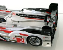 Audi R18 TDI n°2 - 24 Heures du Mans 2013 - détails arrière