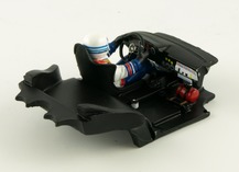 Porsche 961 details of the driver's cell