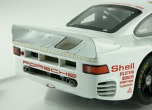 Porsche 961 details of the rear