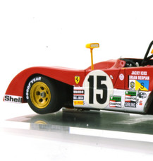 Ferrari 312PB n°15 pilotée par Jacky Ickx