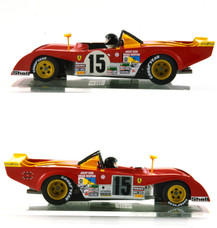 Ferrari 312PB n°15 pilotée par Jacky Ickx