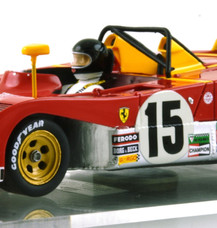 Ferrari 312PB n°15 pilotée par Jacky Ickx