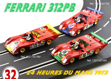 Ferrari 312PB n°16 pilotée par Carlos Pace