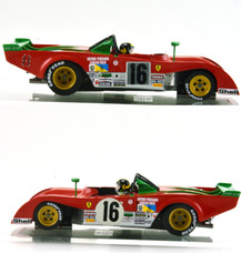 Ferrari 312PB n°16 driven by Carlos Pace