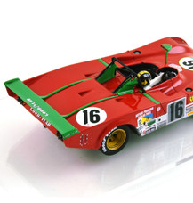 Ferrari 312PB n°16 driven by Carlos Pace