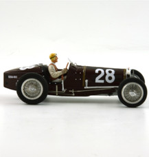 Bugatti T59 n°28 pilotée par Tazio Nuvolari