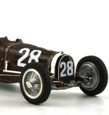 Bugatti T59 n°28 pilotée par Tazio Nuvolari