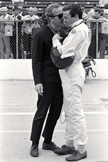 Jim Clark & Colin Chapman original picture