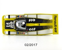 Renault Alpine A442B n°2 Winner LM 1978 - top view