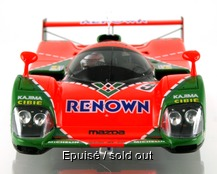Mazda MX-R01 # 5 - LeMans 24 hours 1992 - front view