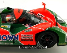 Mazda MXR-01 n°5 - 24 Heures du Mans 1992 - détails côté