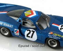 Alpine Renault A220 #27, focus sur le pilote