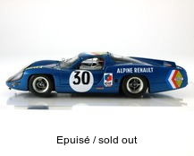 Alpine Renault A220 n°30, profil gauche