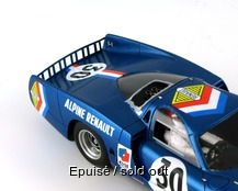 Alpine Renault A220 #30, details of the rear 