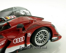 Audi R15 TDI n°9 Winner - 24 Heures du Mans 2010 - front side details
