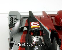 Audi R15 TDI n°9 Winner - 24 Heures du Mans 2010 - cockpit details