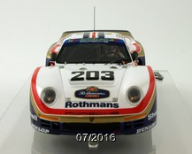 Porsche 961 n°23, vue avant