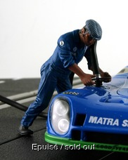 René, right refueller Team Matra 1974