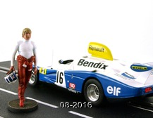 Didier Pironi 1/32 near Alpine A442