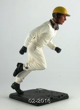 Running driver of the 1950's / LeMans start