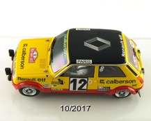 Renault 5 Alpine Gr2 n°12 - vue du dessus