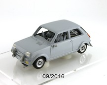 Montage à blanc du kit Renault 5 Alpine Gr2