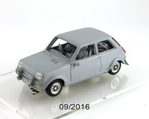 Blank building of the Renault 5 Alpine Gr2