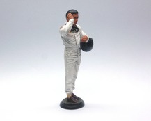 Jim Clark, standing 3/4 view