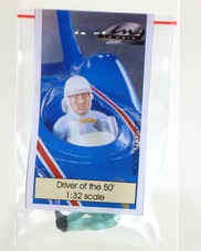 Painted figurine packaged verso