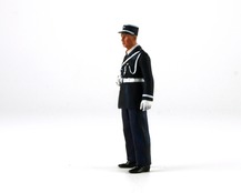 André, policeman of the 50's - 3/4 front