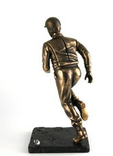 Le Mans start style bronze trophy