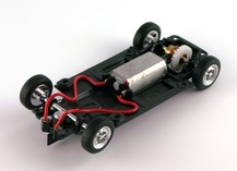 Chassis details Renault 5 Alpine black