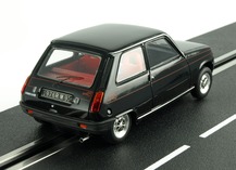  Rear view Renault 5 Alpine black