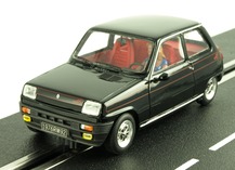 Front view Renault 5 Alpine black