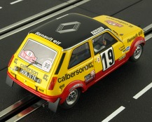 Renault 5 Alpine Gr2 3/4 rear view