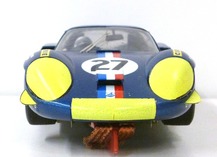 Front view Alpine A220 #27 Le Mans 1968
