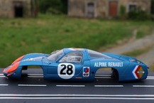 Profile Alpine A220 #28 Le Mans 1968