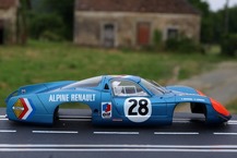 As viewed from the side Alpine A220 #28 Le Mans 1968