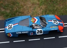 From the top Alpine A220 #28 Le Mans 1968