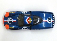 Top view Alpine A220 #28 Le Mans 1968