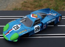 On the track Alpine A220 #29 Le Mans 1968