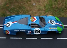 View from the top Alpine A220 #29 Le Mans 1968